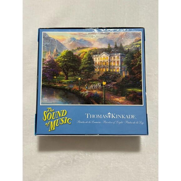 Jigsaw Puzzle 1000 PC Thomas Kinkade The Sound of Music  The Sound of Music Thomas Kinkade 1000 Piece Puzzle 27\